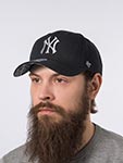 Бейсболка 47 BRAND арт. B-TRCMU17WBP-BK New York Yankees MLB (black)